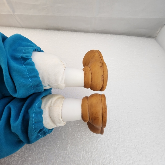 L'il Chips Vtg Porcelain Musical Wind Up Clown Doll Figure Russ Berrie Circus - Picture 10 of 13